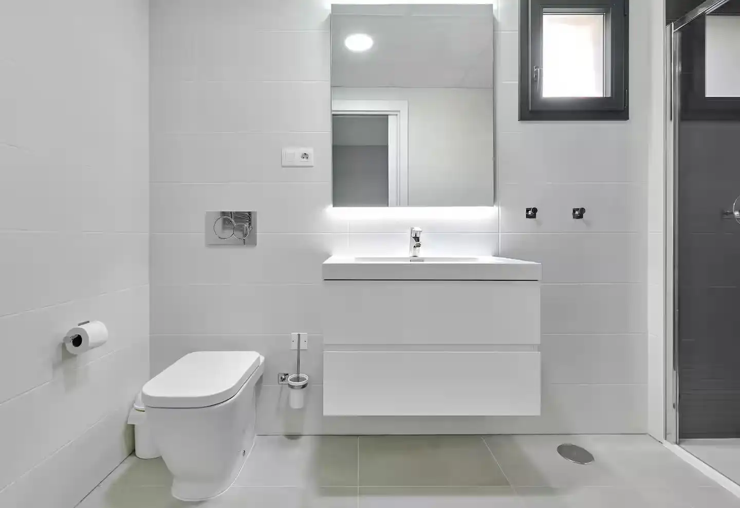 Bany de Planta baixa en venda en Orihuela amb Aire condicionat, Jardí privat i Terrassa