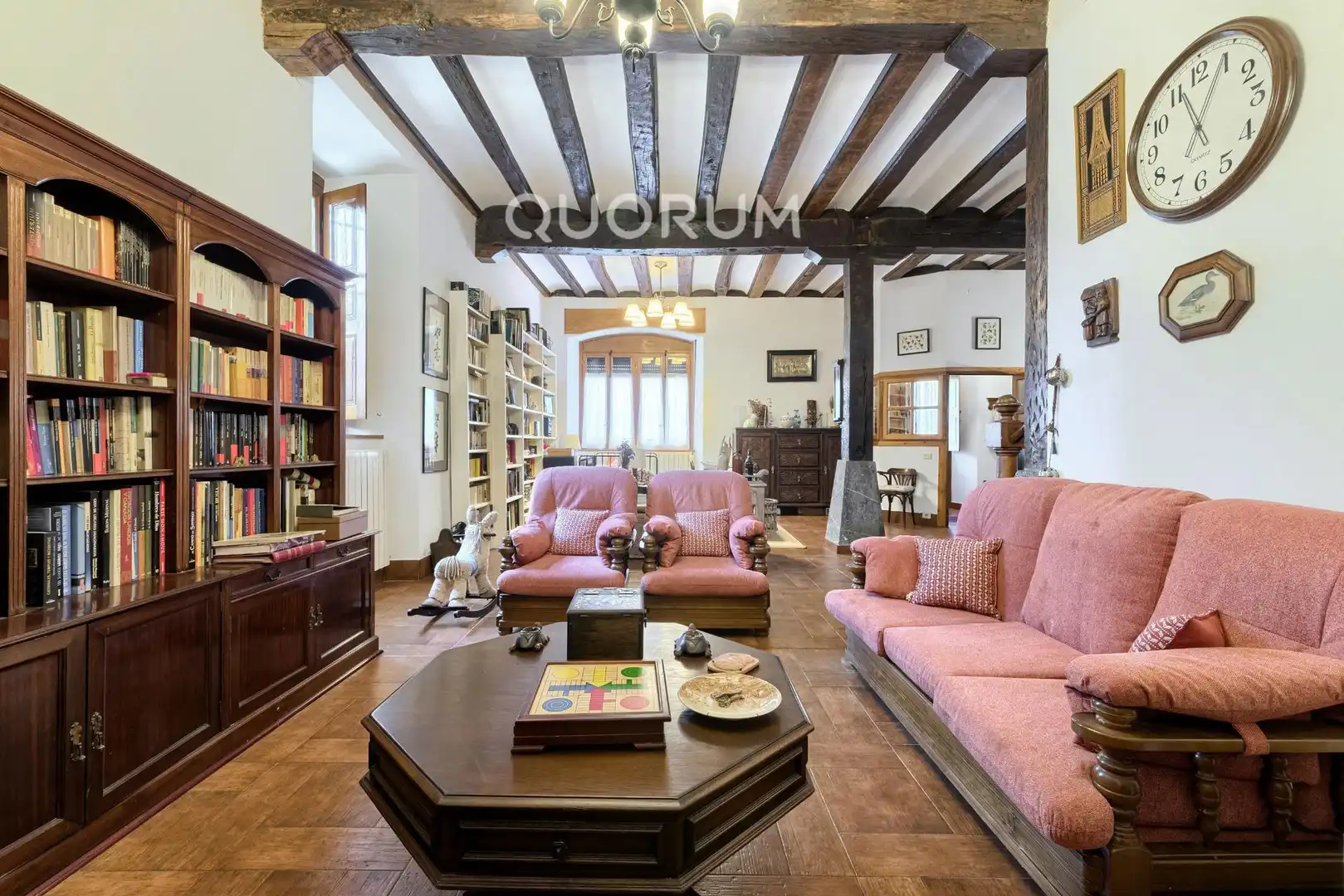 Sala de estar de Casa adosada en venta en Arrankudiaga / Zollo con Calefacción, Amueblado y Balcón