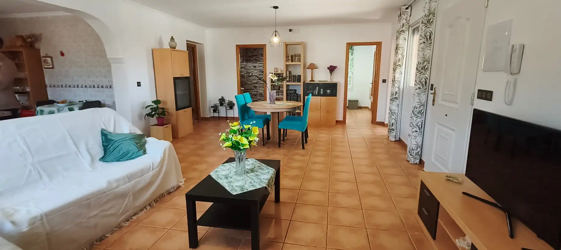 Living room of Country homes for sale in La Romana  with Air Conditioner, Terrace and Storage room
