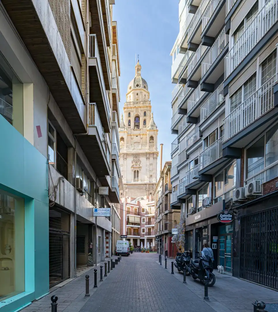 Exterior view of Flat for sale in  Murcia Capital  with Balcony