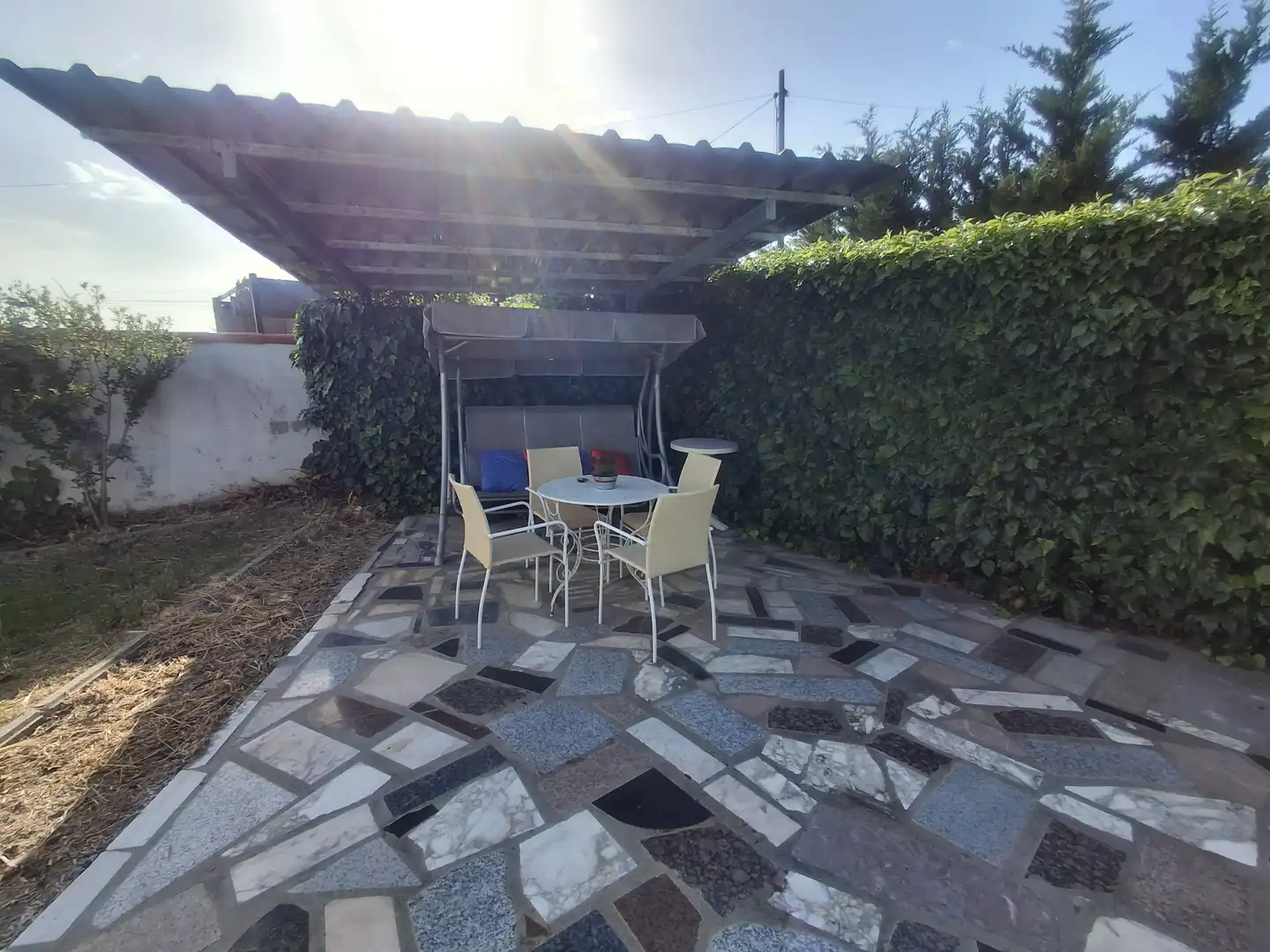 Terrassa de Casa o xalet en venda en Viana de Cega amb Calefacció, Jardí privat i Traster