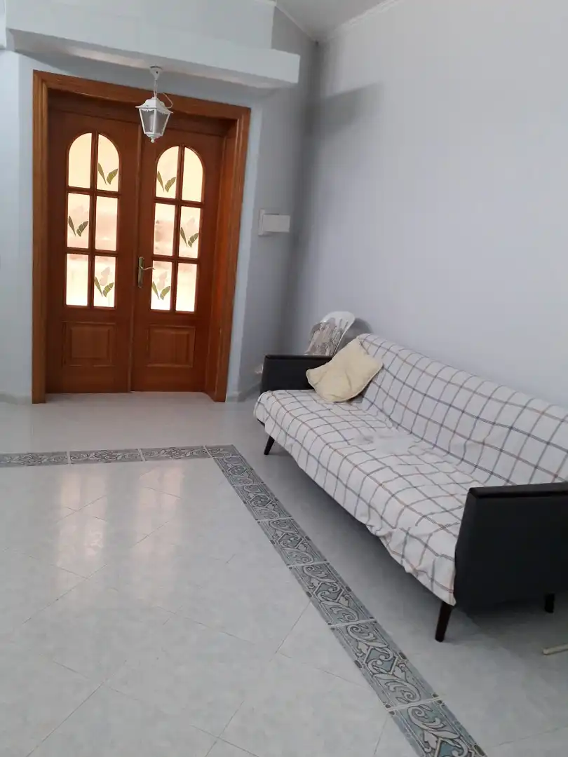 Living room of Flat for rent in Málaga  with Furnished