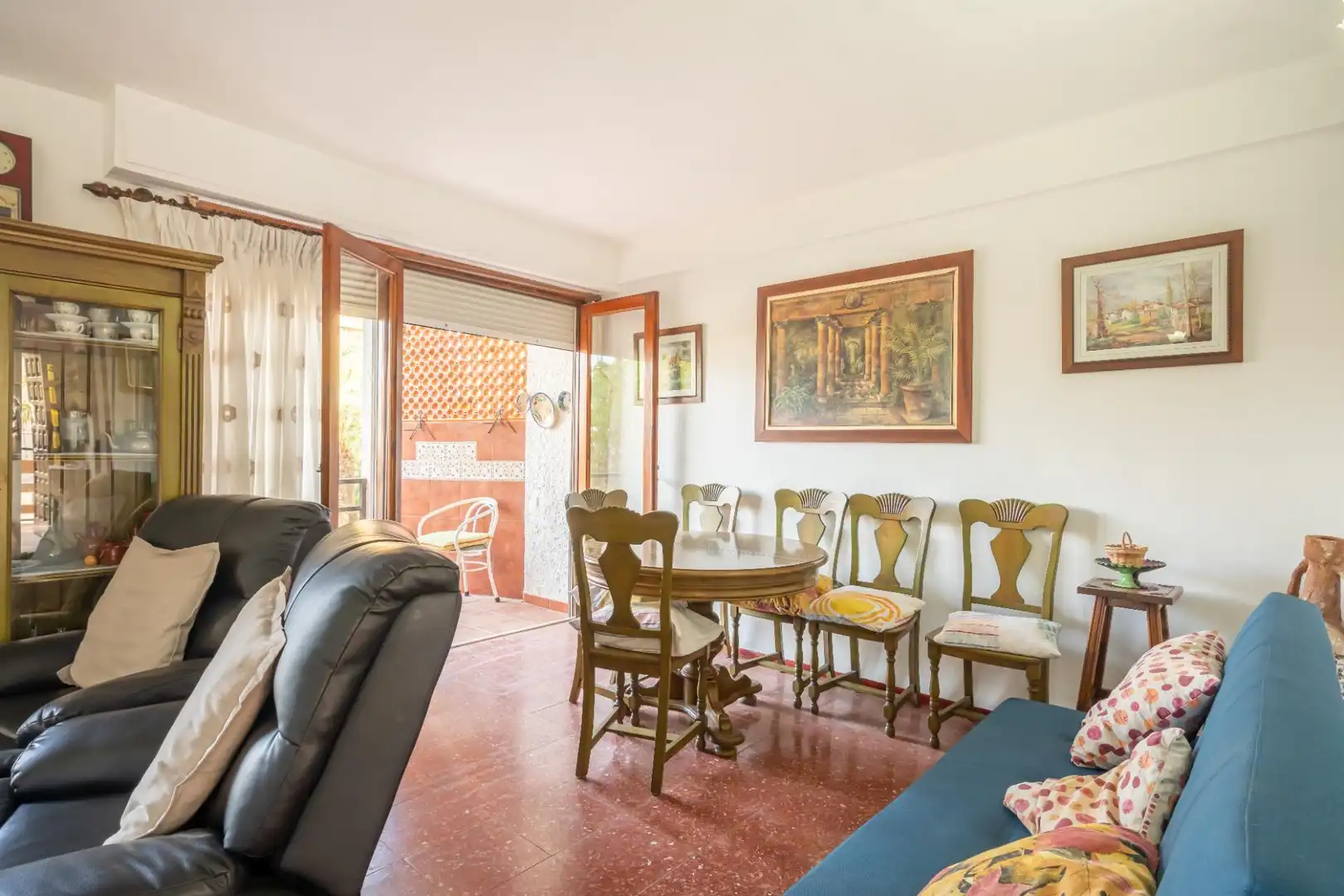 Living room of Apartments for rent in Roquetas de Mar  with Furnished and Balcony