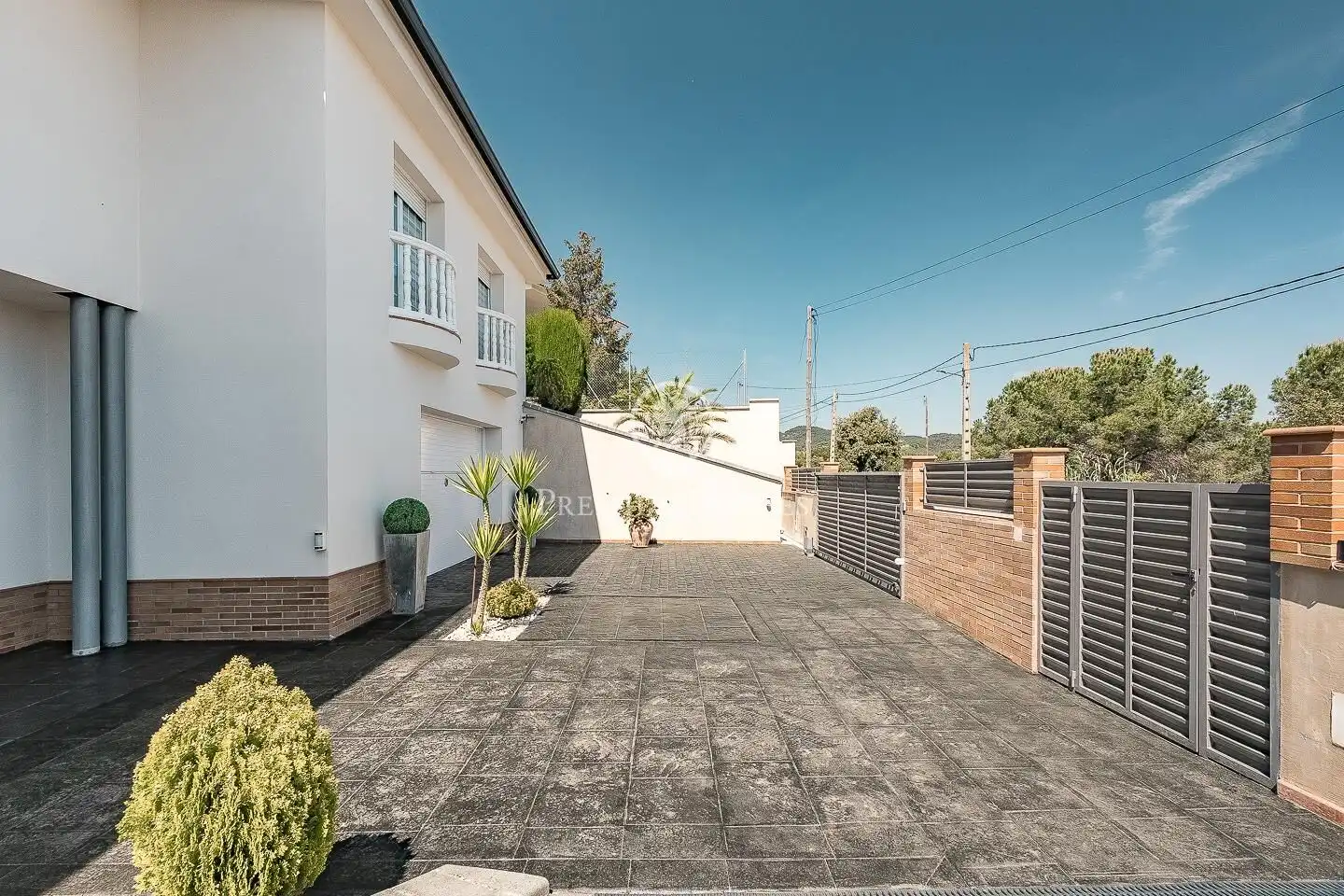 Vista exterior de Casa o chalet en venta en Bigues i Riells del Fai con Aire acondicionado, Calefacción y Piscina