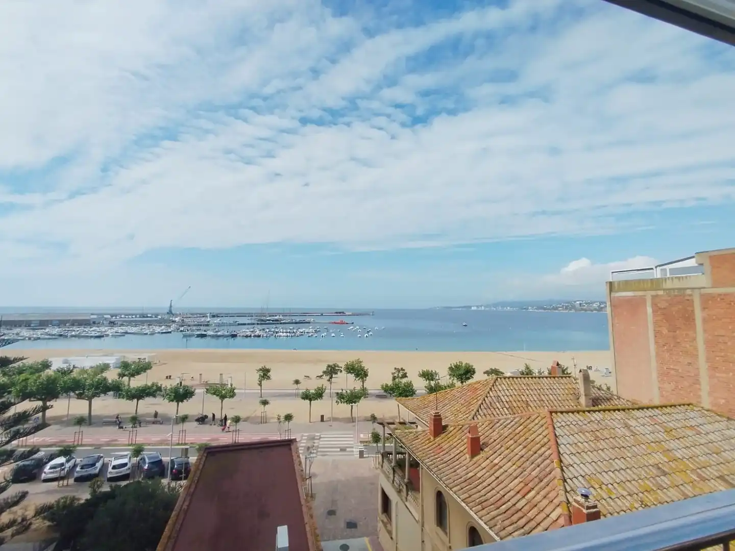 Schlafzimmer von Wohnung zum Verkauf in Palamós mit Klimaanlage, Heizung und Terrasse