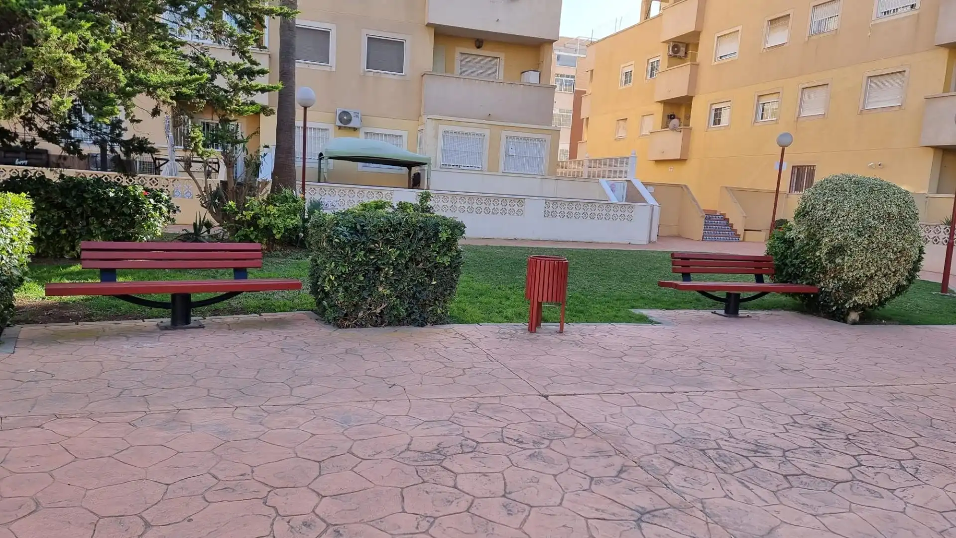 Terrace of Apartments for rent in Roquetas de Mar  with Air Conditioner, Terrace and Furnished