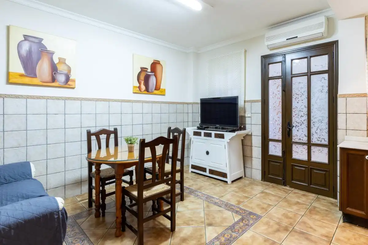 Menjador de Casa adosada en venda en Sollana amb Aire condicionat, Calefacció i Terrassa