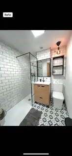 Bathroom of Study for rent in Estepona  with Air Conditioner, Furnished and Washing machine