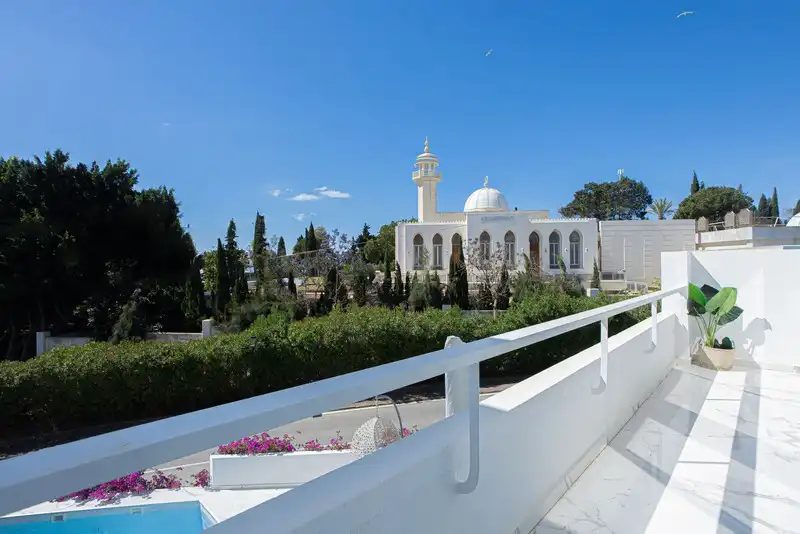 Exterior view of Detached homes for rent in Marbella  with Air Conditioner, Terrace and Storage room