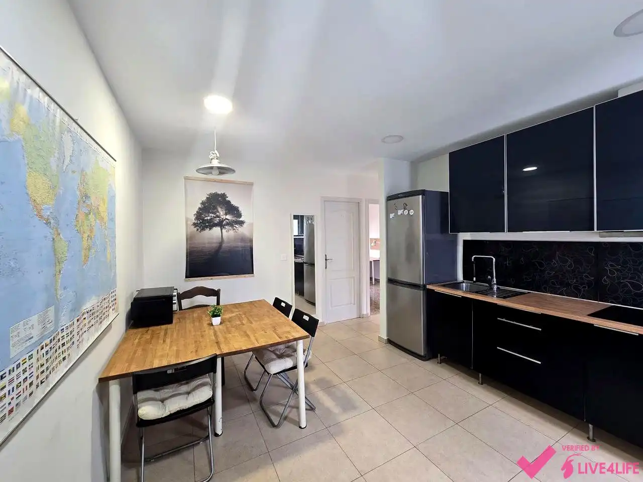 Kitchen of Flat for rent in Sevilla  with Air Conditioner, Terrace and Furnished