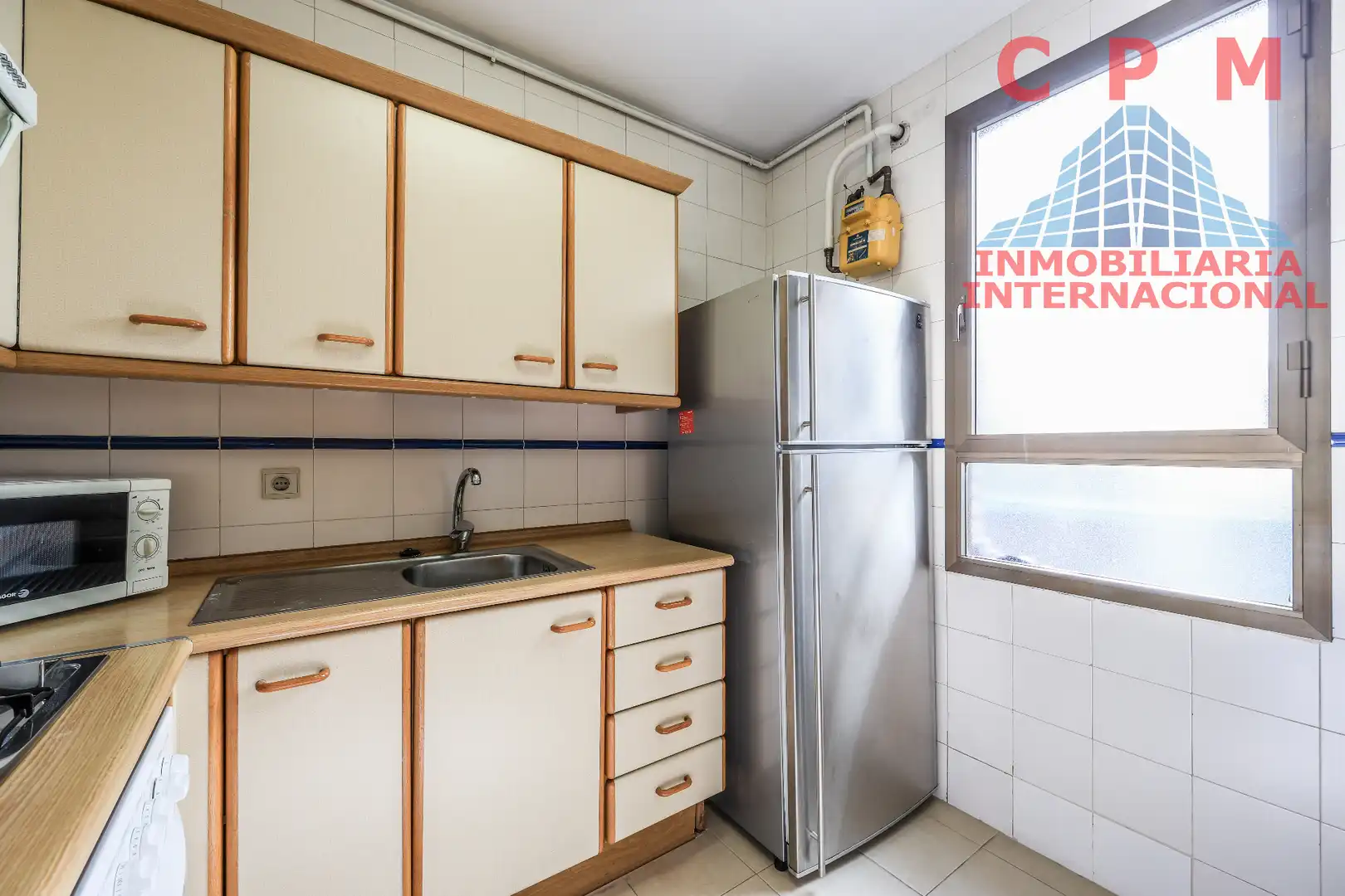 Kitchen of Flat for rent in Madrid  with Air Conditioner, Heating and Parquet flooring