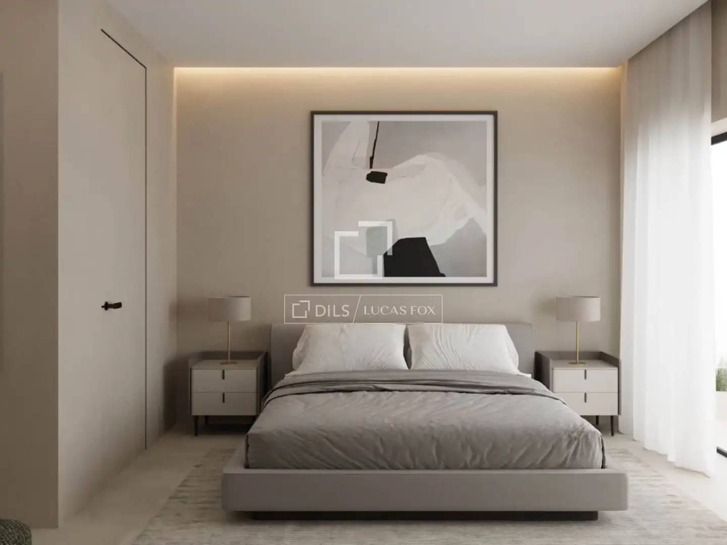 Bedroom of Houses for sale in L'Eliana  with Air Conditioner, Terrace and Swimming Pool