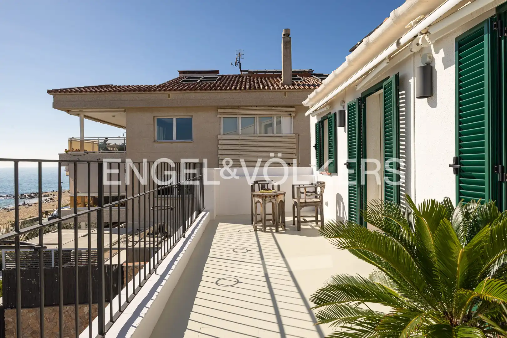 Terrace of Houses for rent in Caldes d'Estrac  with Air Conditioner, Heating and Private garden