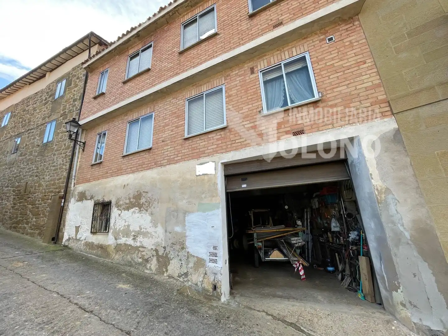 Vista exterior de Casa o chalet en venta en San Vicente de la Sonsierra con Calefacción
