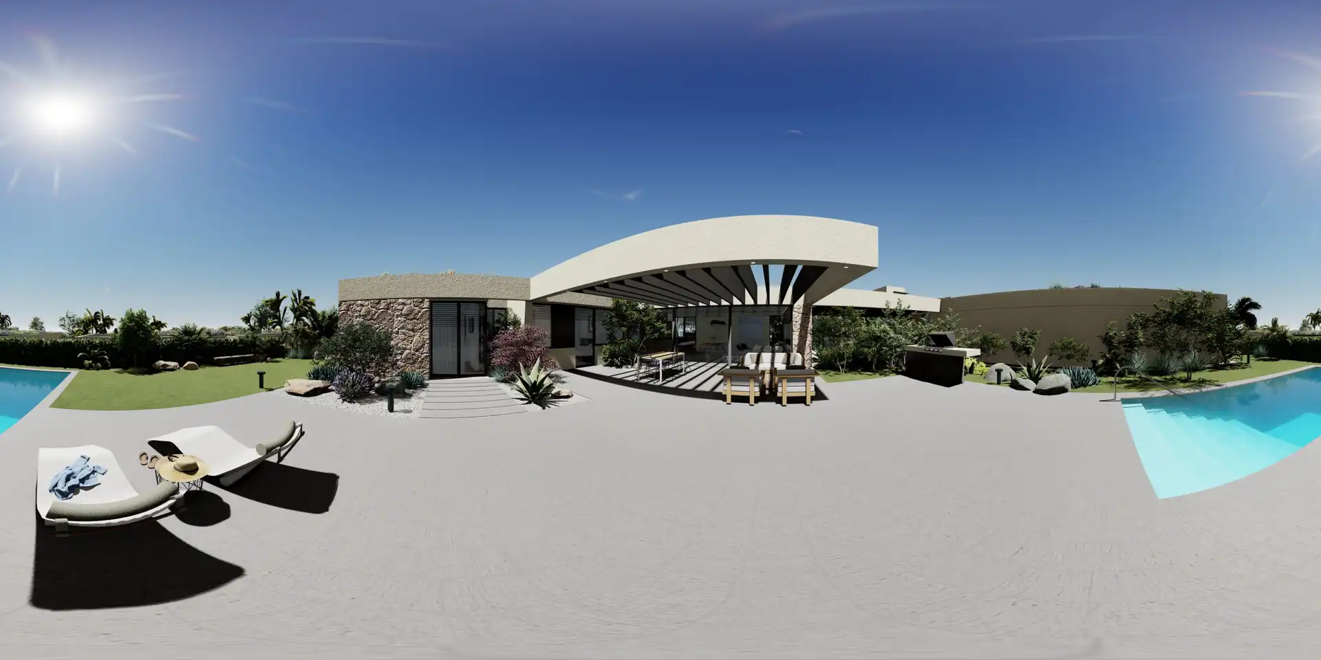 Vista exterior de Casa adosada en venta en Murcia con Calefacción, Jardín privado y Terraza