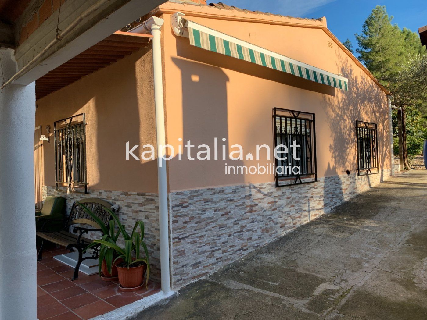 Jardí de Casa o xalet en venda en Ontinyent amb Jardí privat i Piscina