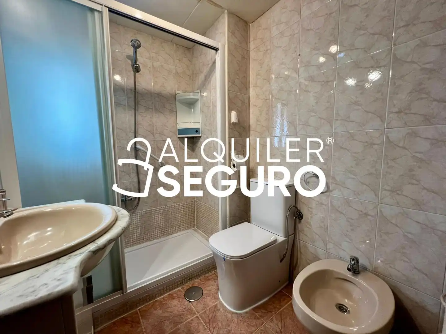 Bany de Pis de lloguer en Alcobendas amb Aire condicionat, Calefacció i Terrassa