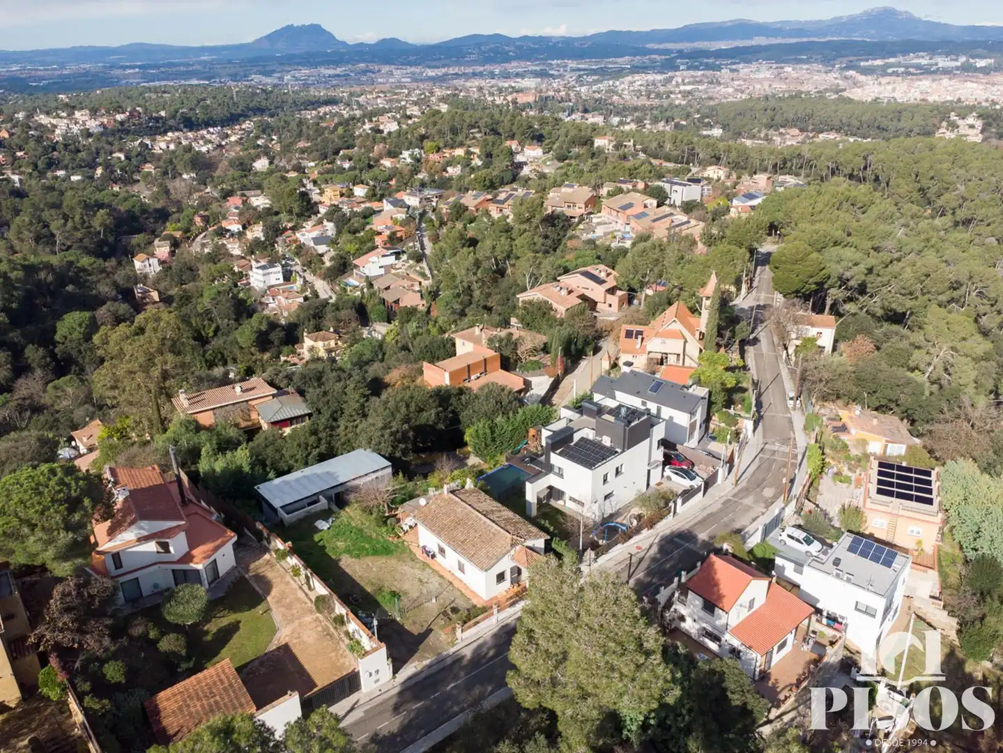 Exterior view of Houses for sale in Sant Cugat del Vallès  with Heating, Private garden and Storage room