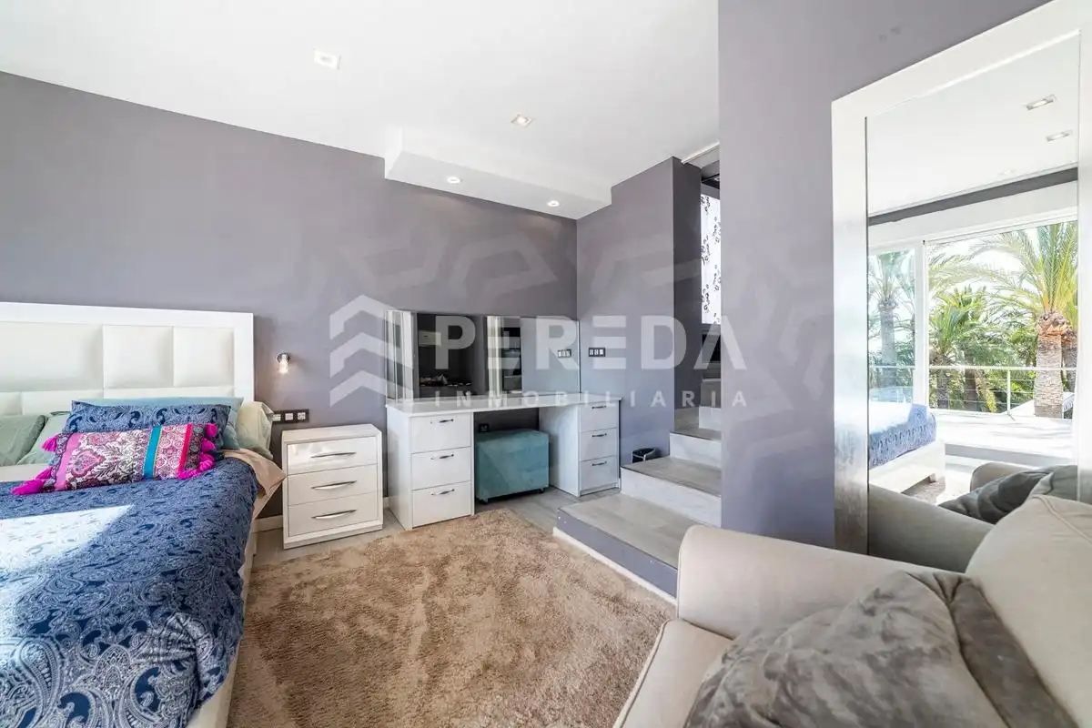 Bedroom of Houses for sale in Roquetas de Mar  with Private garden and Swimming Pool