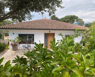 Jardí de Casa o xalet en venda en Santa Cristina d'Aro amb Aire condicionat, Terrassa i Piscina