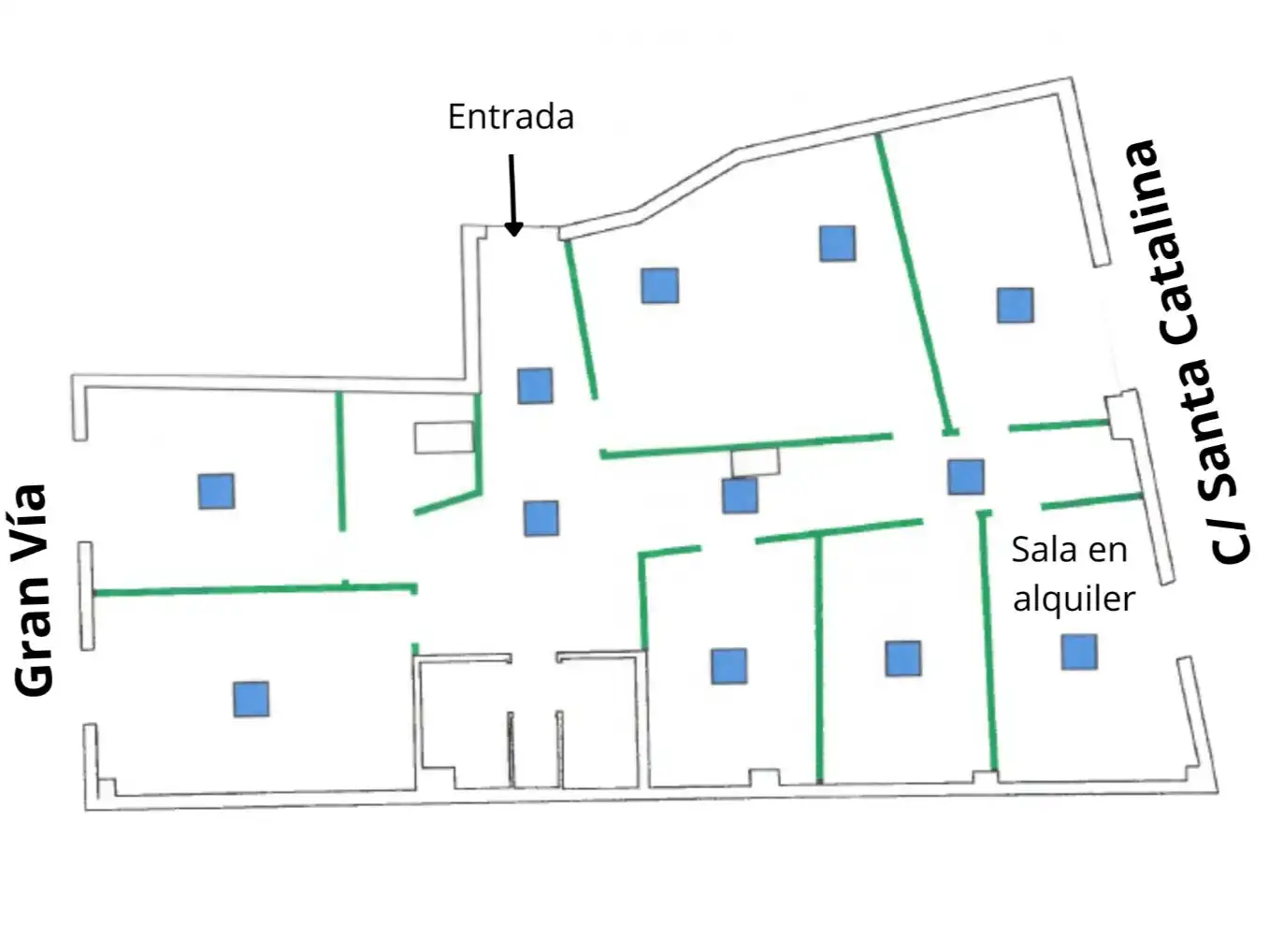 Vista exterior de Oficina de alquiler en Majadahonda con Aire acondicionado, Calefacción y Amueblado