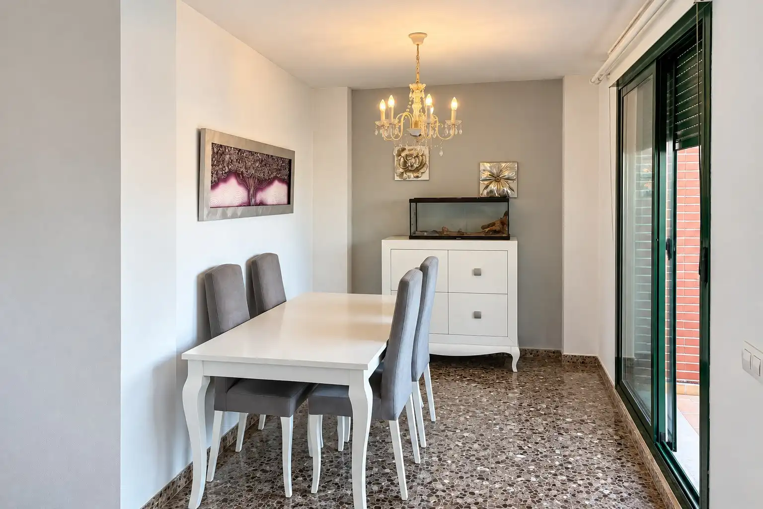 Dining room of Attic for sale in Alberic, Valencia