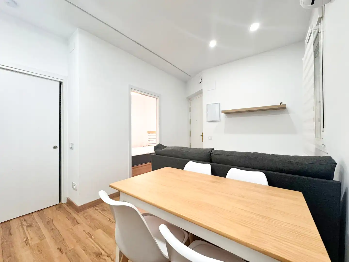 Sala de estar de Piso en venta en Madrid con Aire acondicionado, Amueblado y Horno