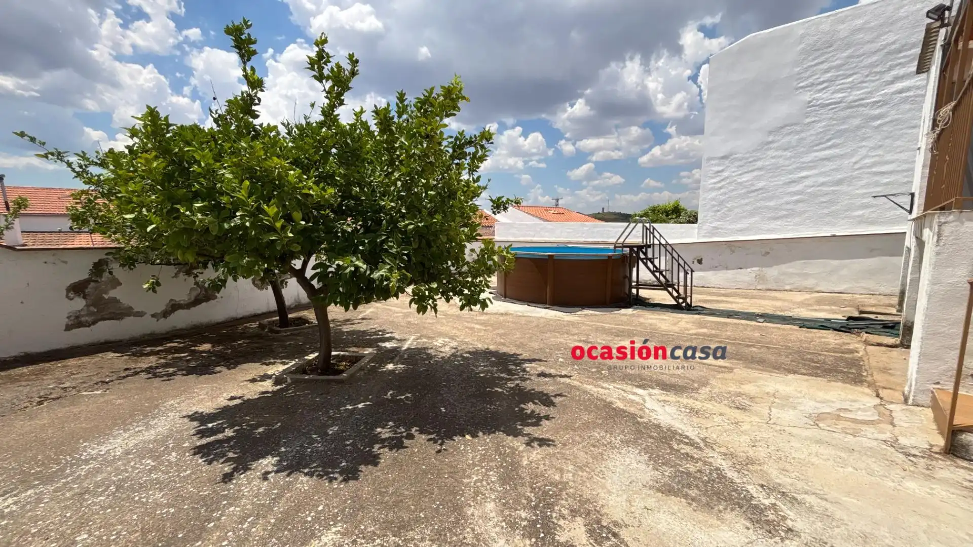 Vista exterior de Casa o chalet en venta en Belmez con Trastero y Piscina
