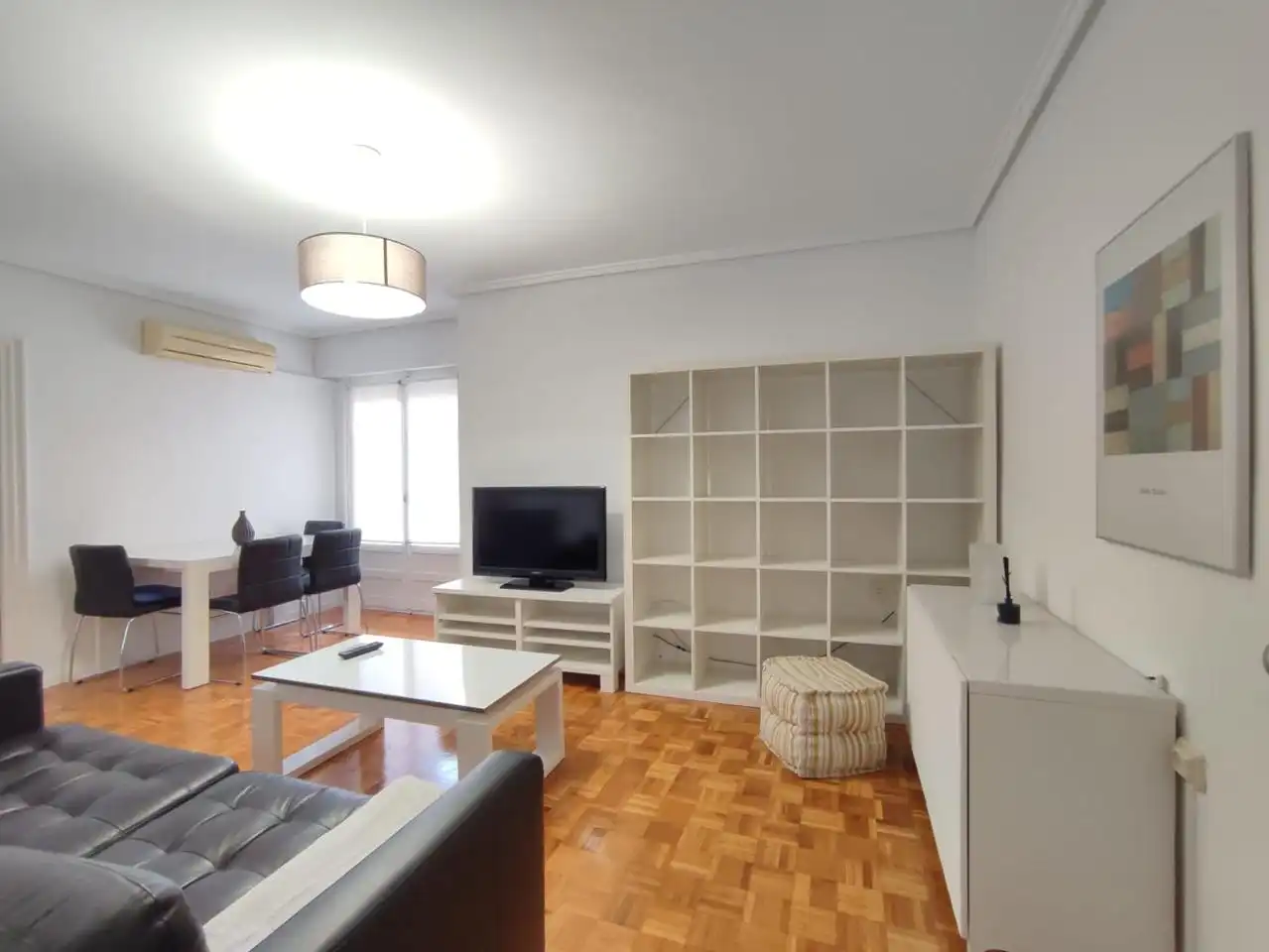Sala d'estar de Pis de lloguer en Albacete amb Calefacció i Moblat