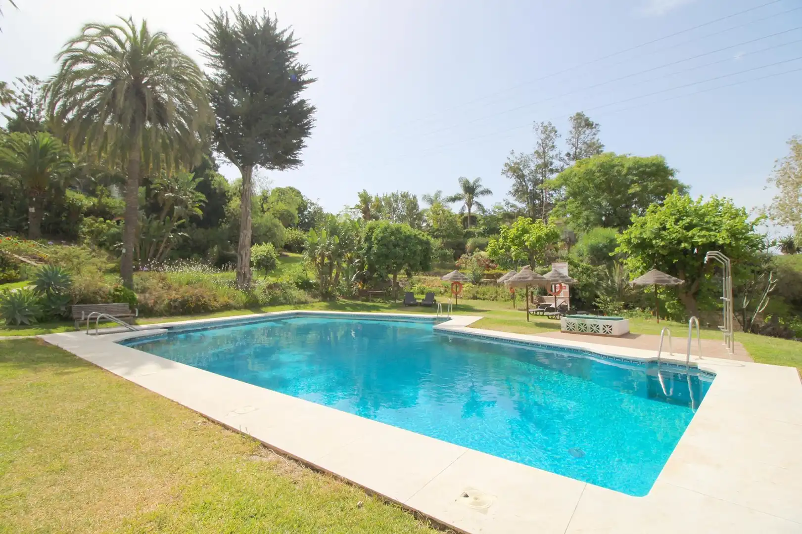 Garden of Flat for rent in Málaga  with Air Conditioner, Heating and Terrace