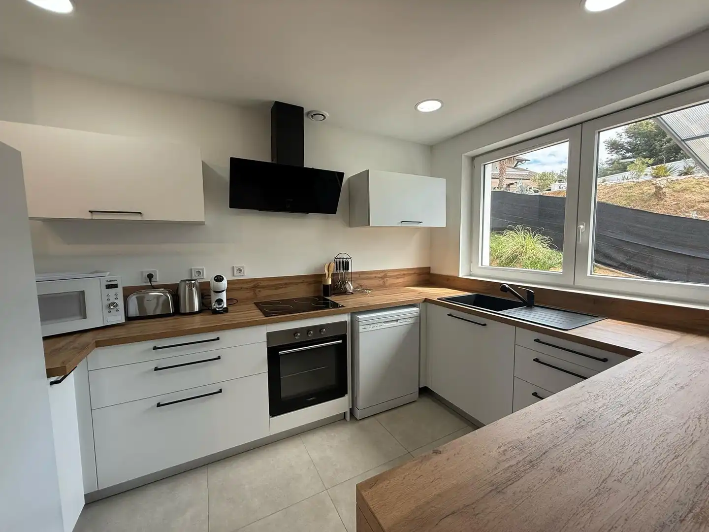 Cocina de Casa o chalet en venta en Vidreres con Calefacción, Jardín privado y Terraza