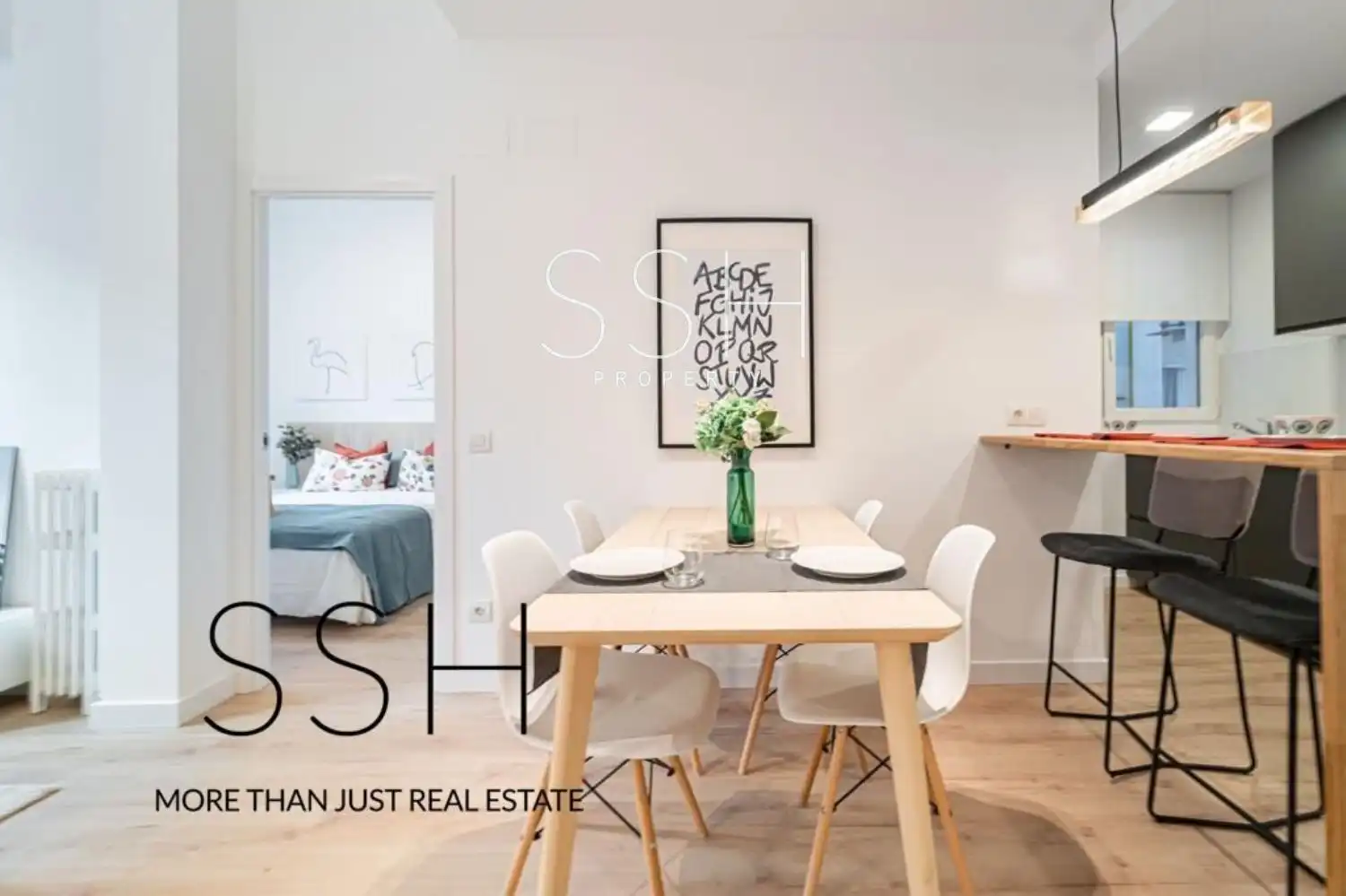 Exterior view of Flat for rent in Madrid  with Air Conditioner, Heating and Furnished