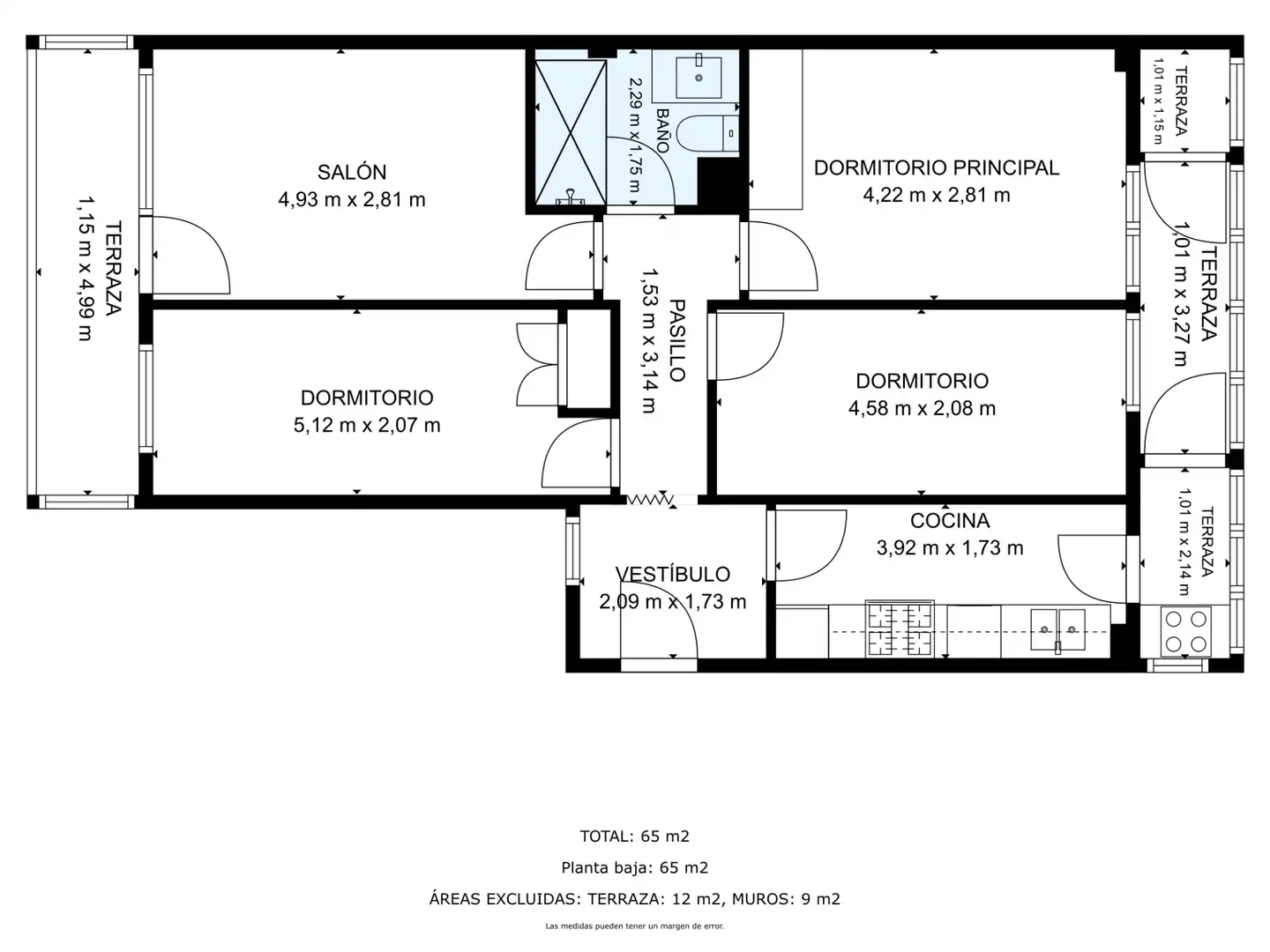 Wohnung mit Terrasse zum Verkauf in San Isidro, imagen 27