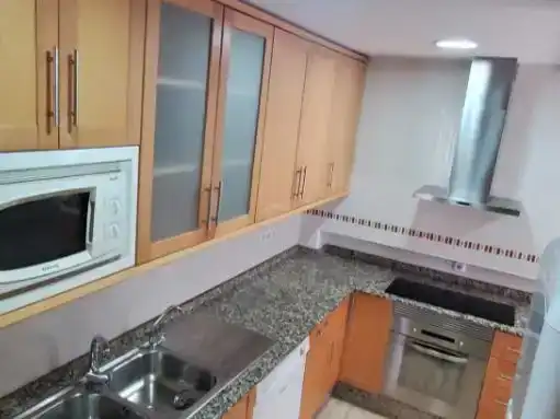 Cocina de Piso de alquiler en Cartagena con Aire acondicionado y Amueblado