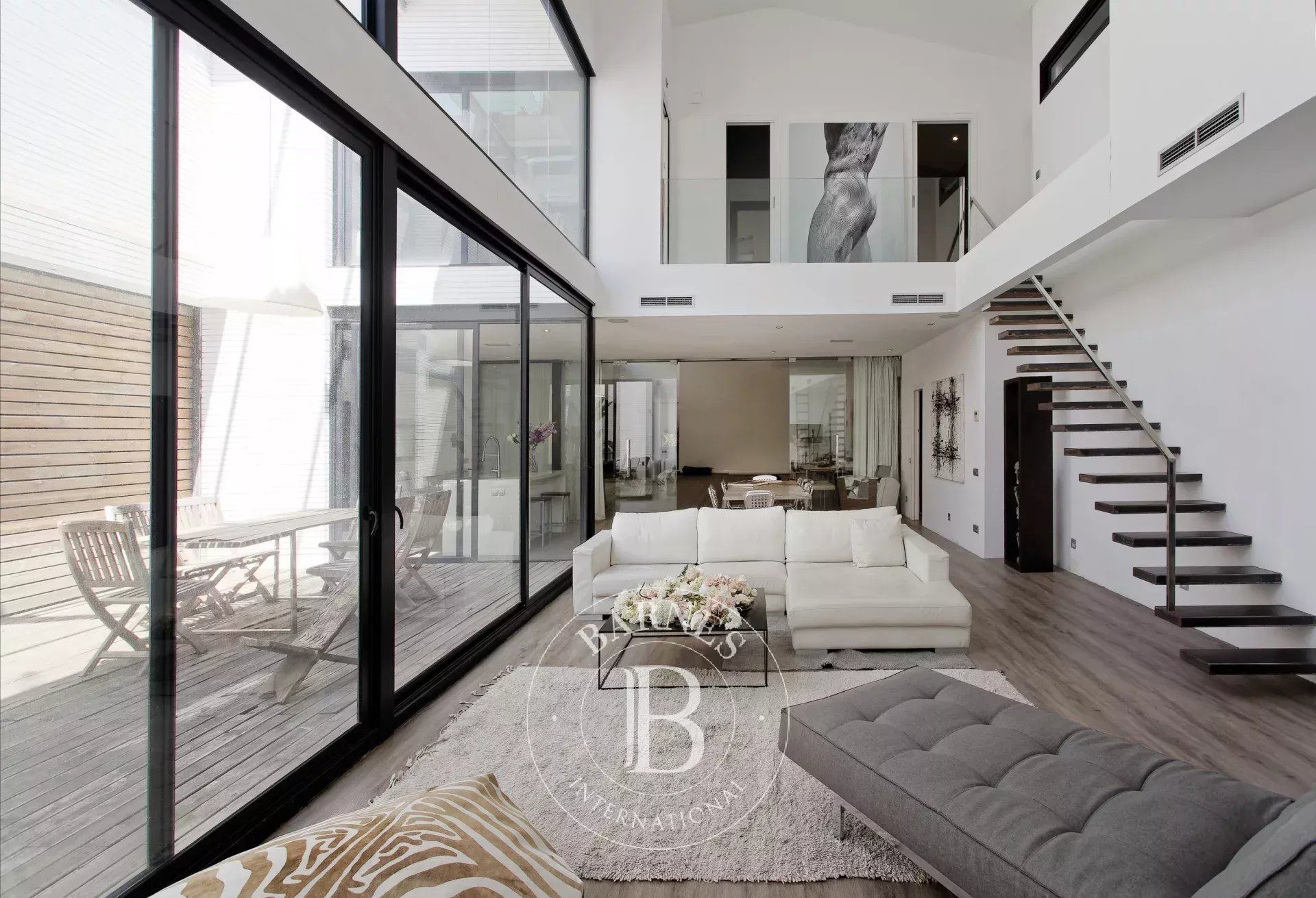 Living room of Loft for sale in  Barcelona Capital  with Air Conditioner, Heating and Terrace