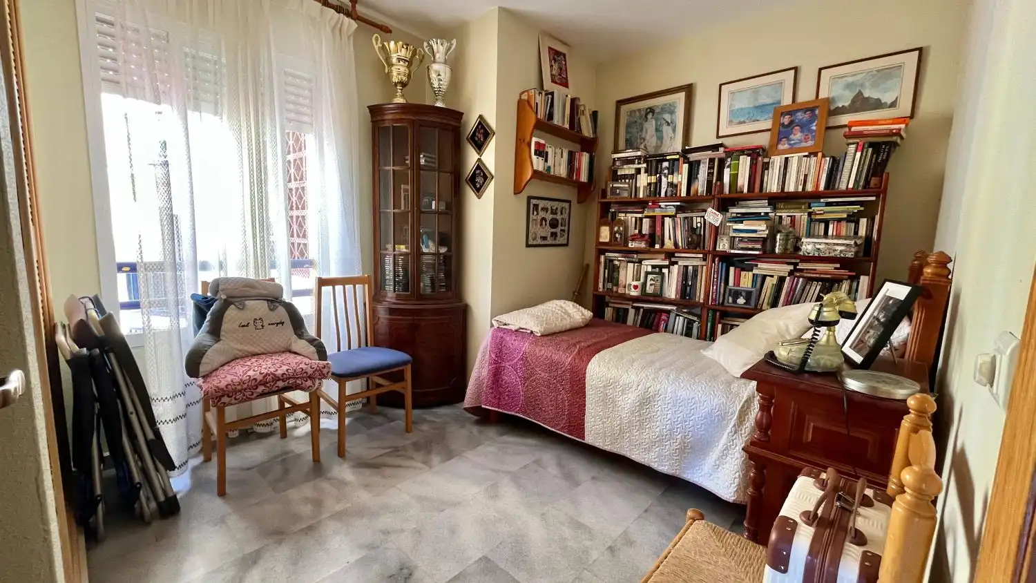 Sala de estar de Apartamento en venta en Benalmádena con Aire acondicionado, Calefacción y Terraza