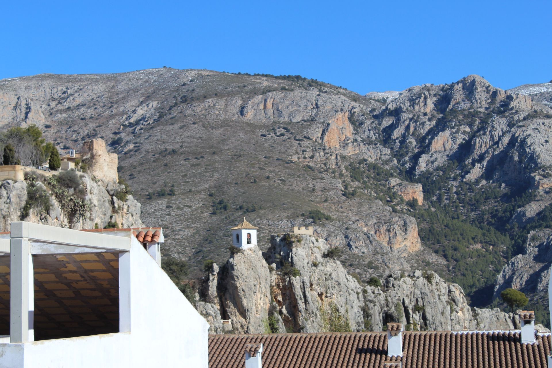 Vista exterior de Apartament en venda en El Castell de Guadalest amb Aire condicionat, Calefacció i Terrassa