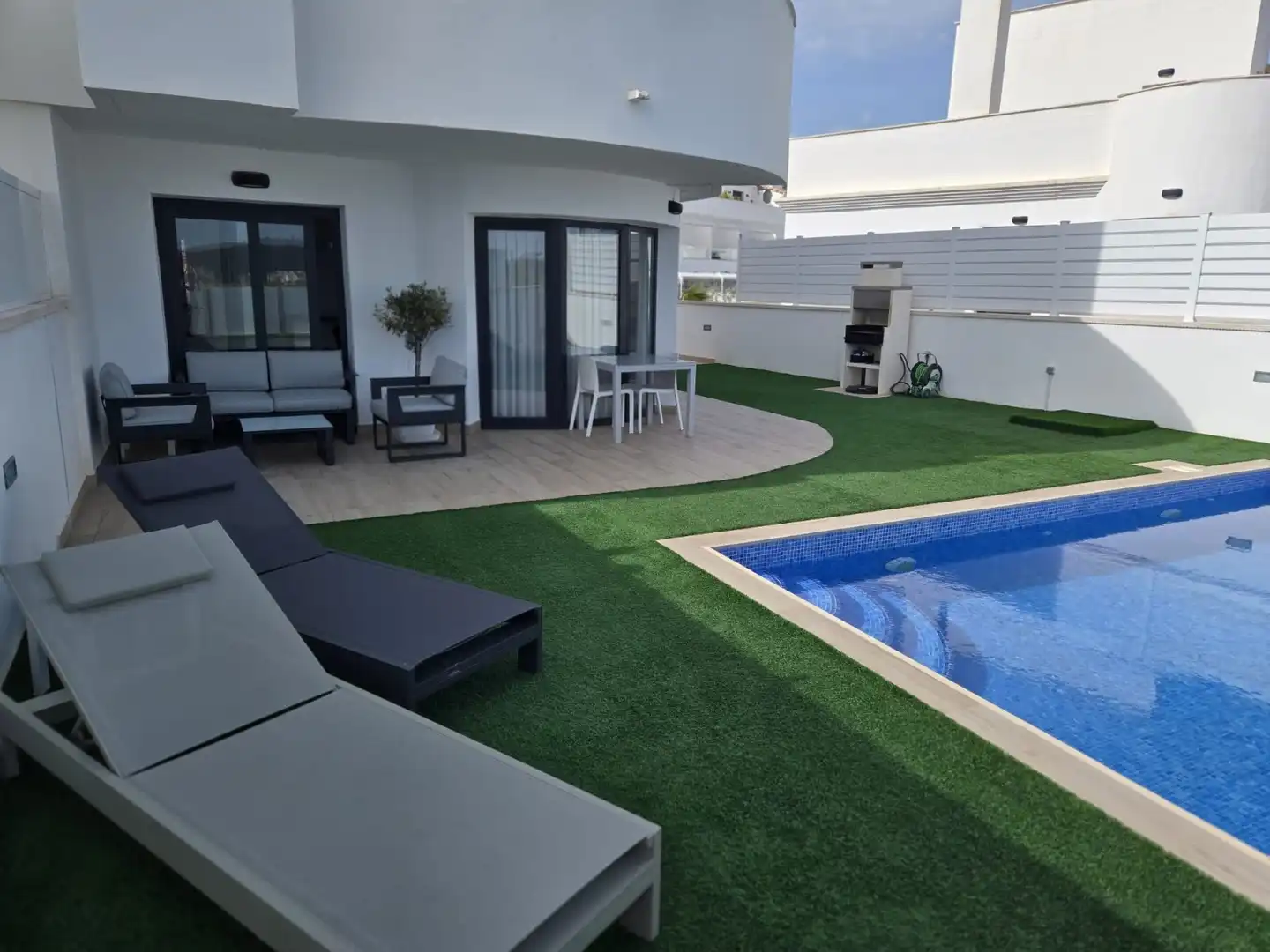 Doppelhaushälfte mit Pool zum Verkauf in Balcón de Finestrat - Terra Marina, imagen 2