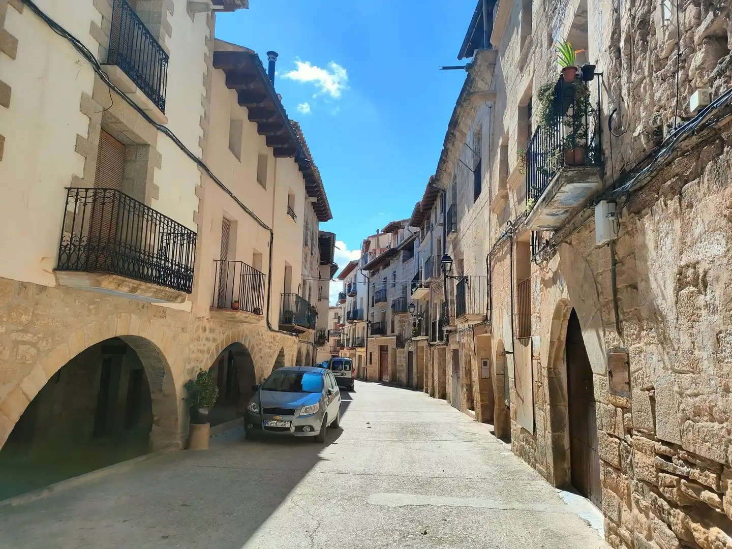 Exterior view of Country homes for sale in La Fresneda  with Terrace, Storage room and Balcony