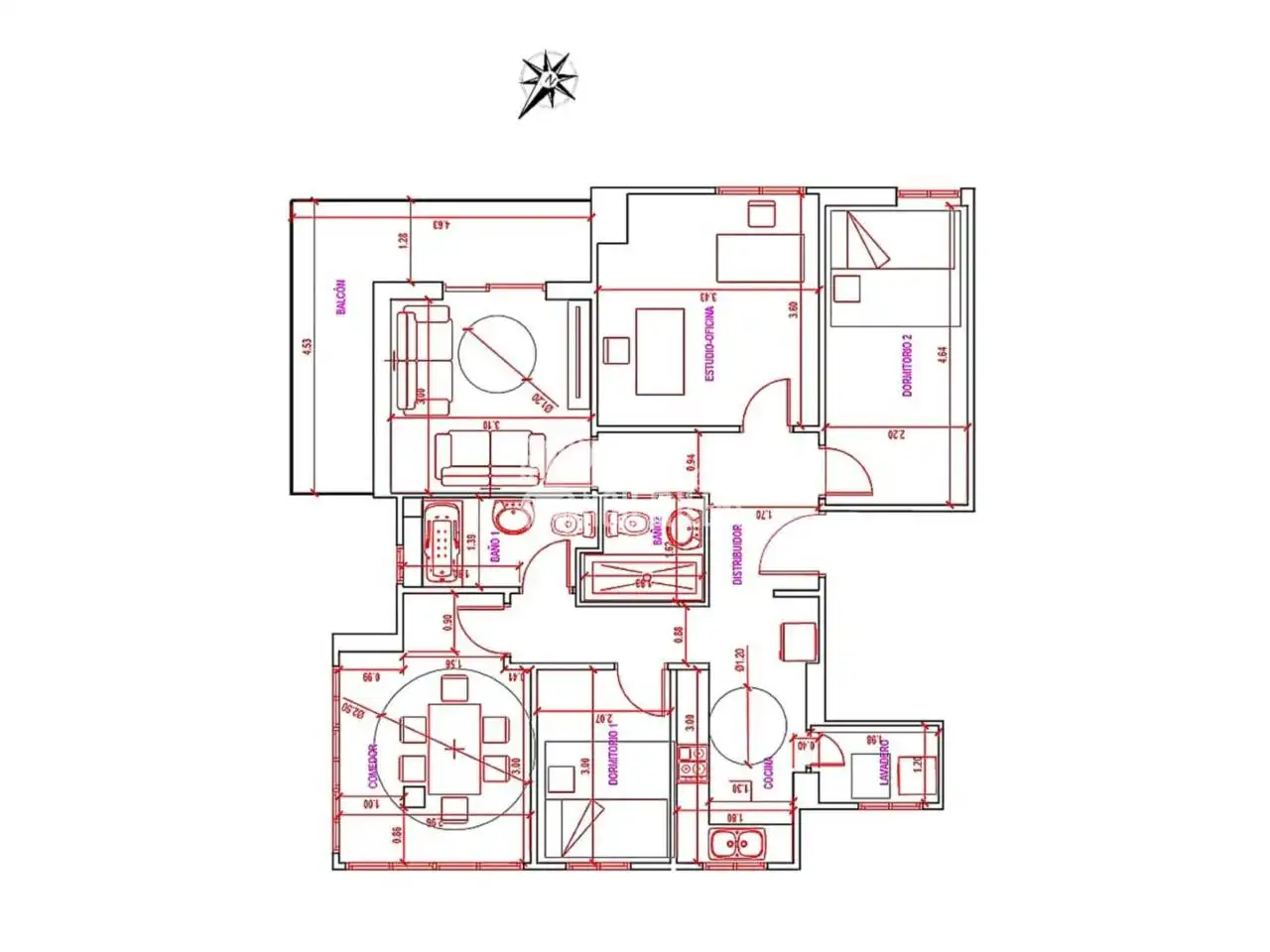 Flat for sale in Valencia  with Furnished and Balcony