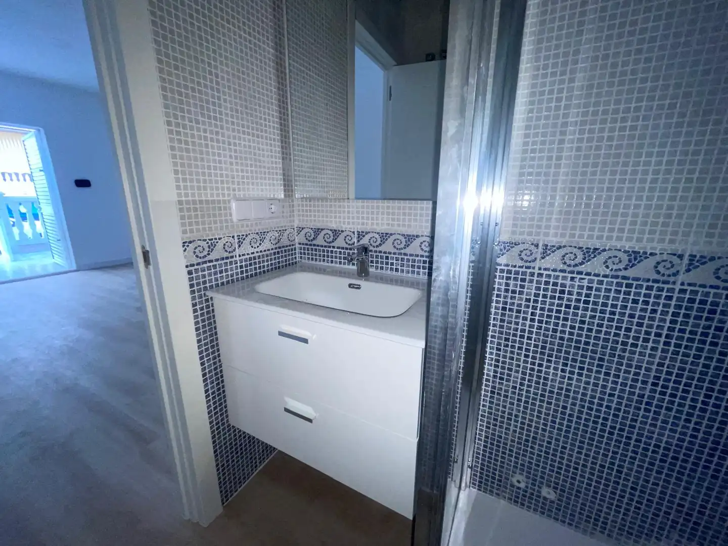 Bany de Apartament en venda en Moncofa amb Terrassa i Alarma