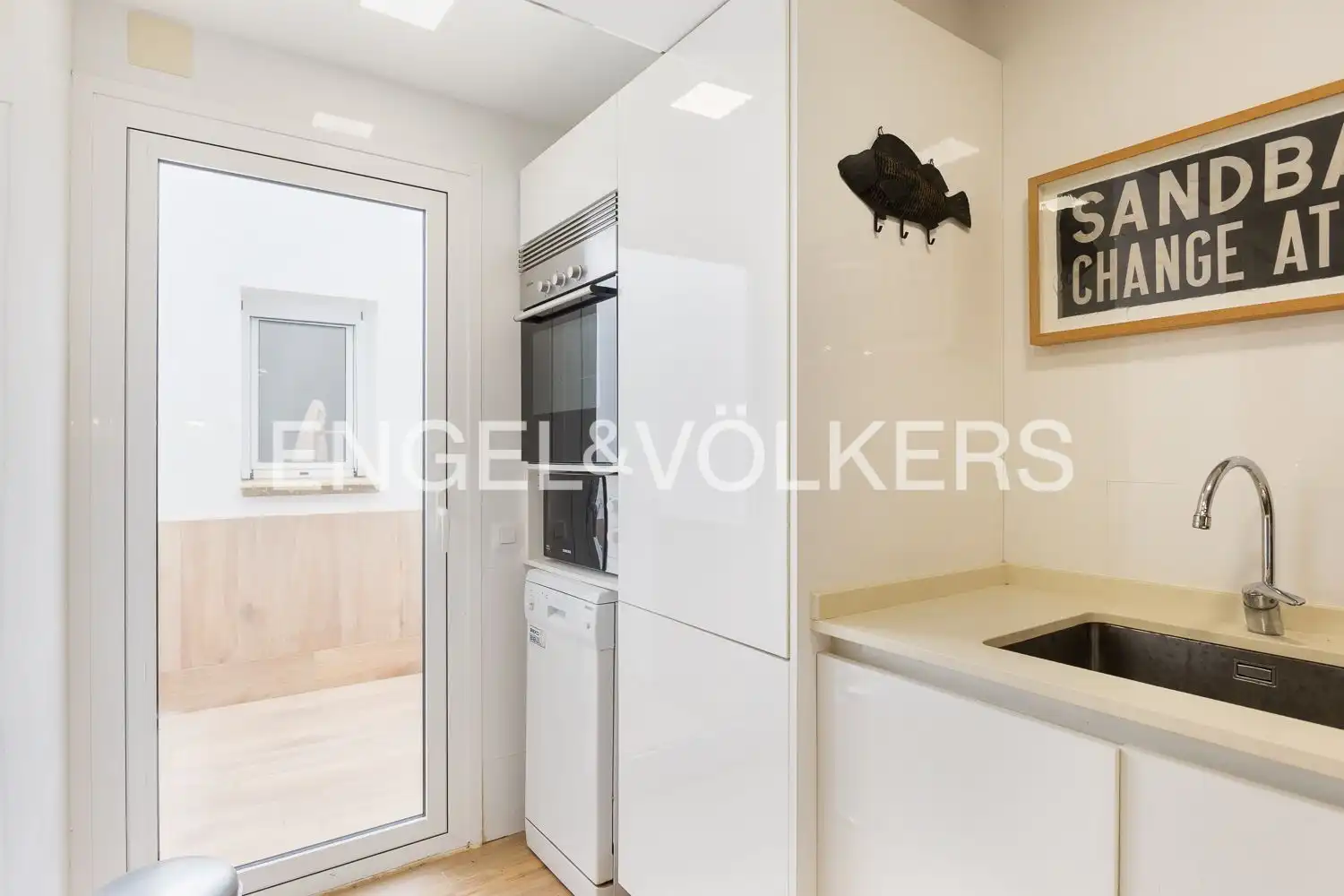 Cocina de Casa o chalet de alquiler en Jávea / Xàbia con Calefacción, Parquet y Terraza
