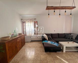 Living room of Flat to rent in Sant Antoni de Portmany  with Heating, Terrace and Furnished