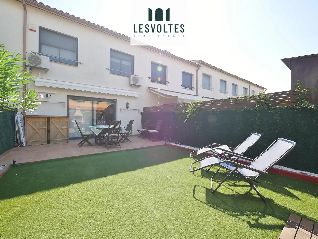 Terrassa de Casa o xalet en venda en Vall-llobrega amb Aire condicionat, Calefacció i Jardí privat