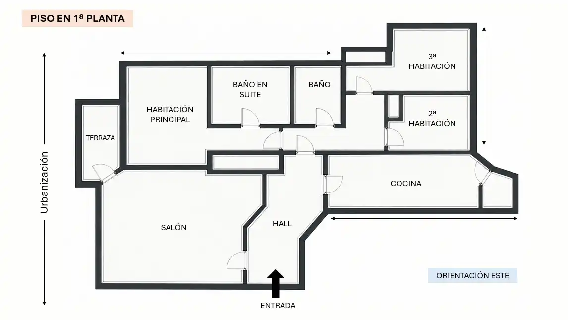 Piso con terraza en venta en M-515, imagen 24