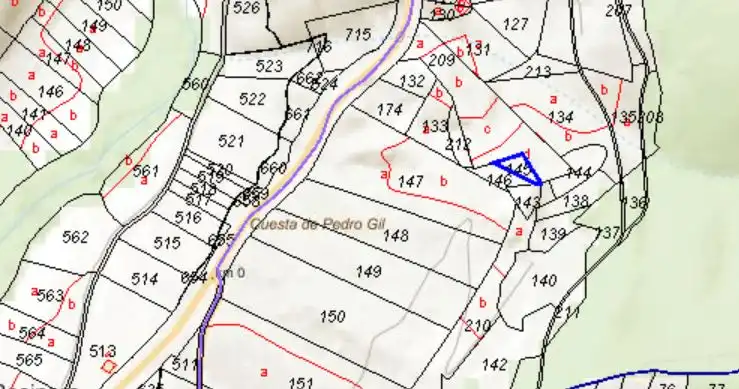 Land for sale in Villaverde de Guadalimar