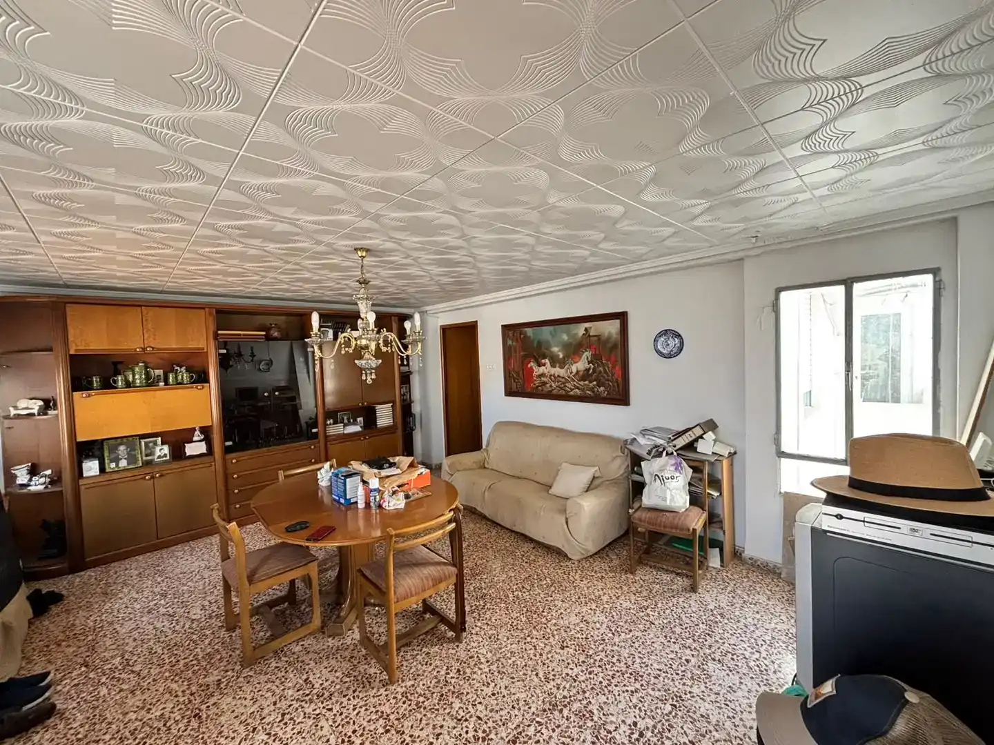 Sala d'estar de Àtic en venda en Paiporta amb Aire condicionat