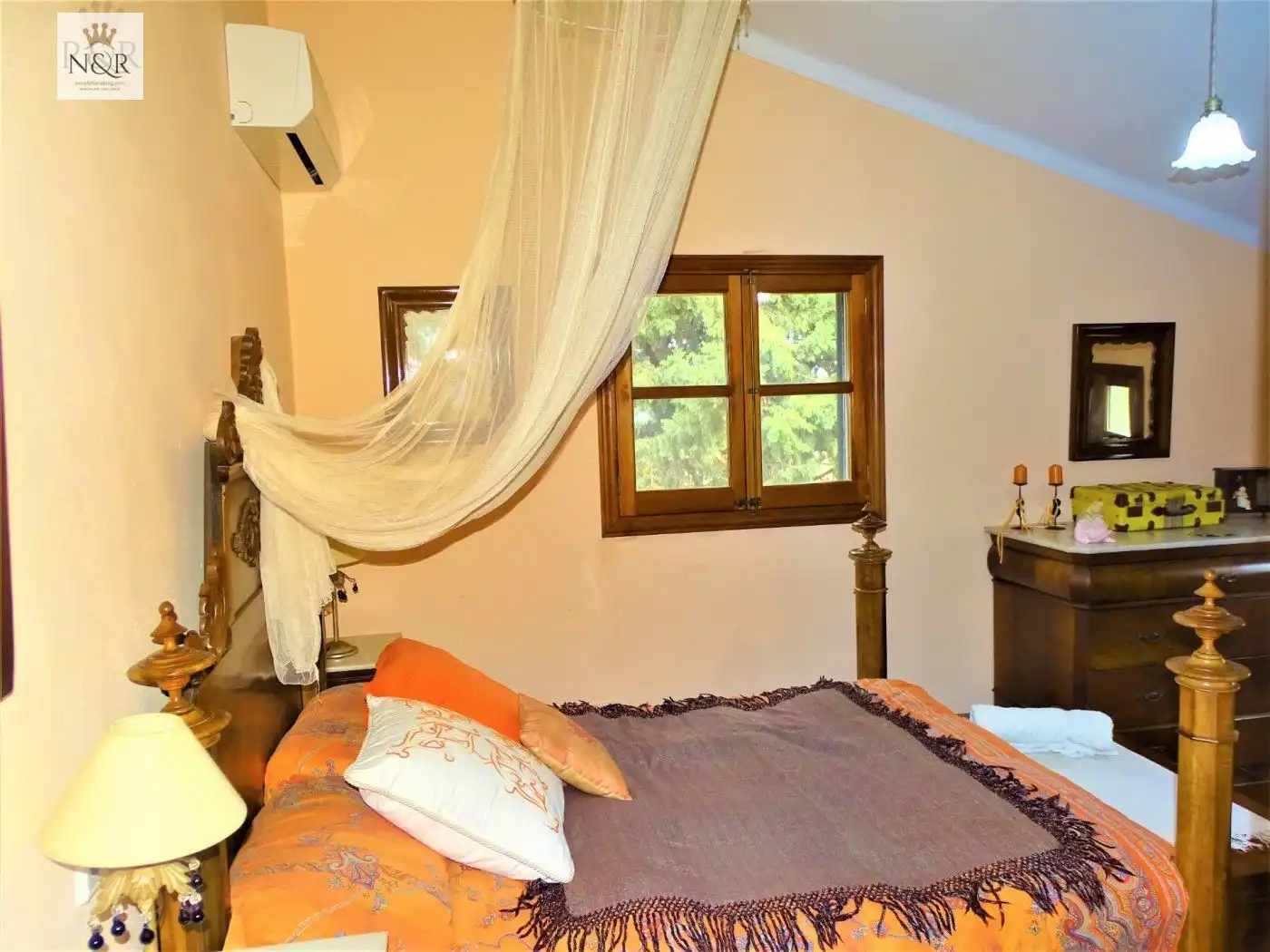 Habitación de Finca rústica en venta en Inca con Aire acondicionado, Calefacción y Jardín privado