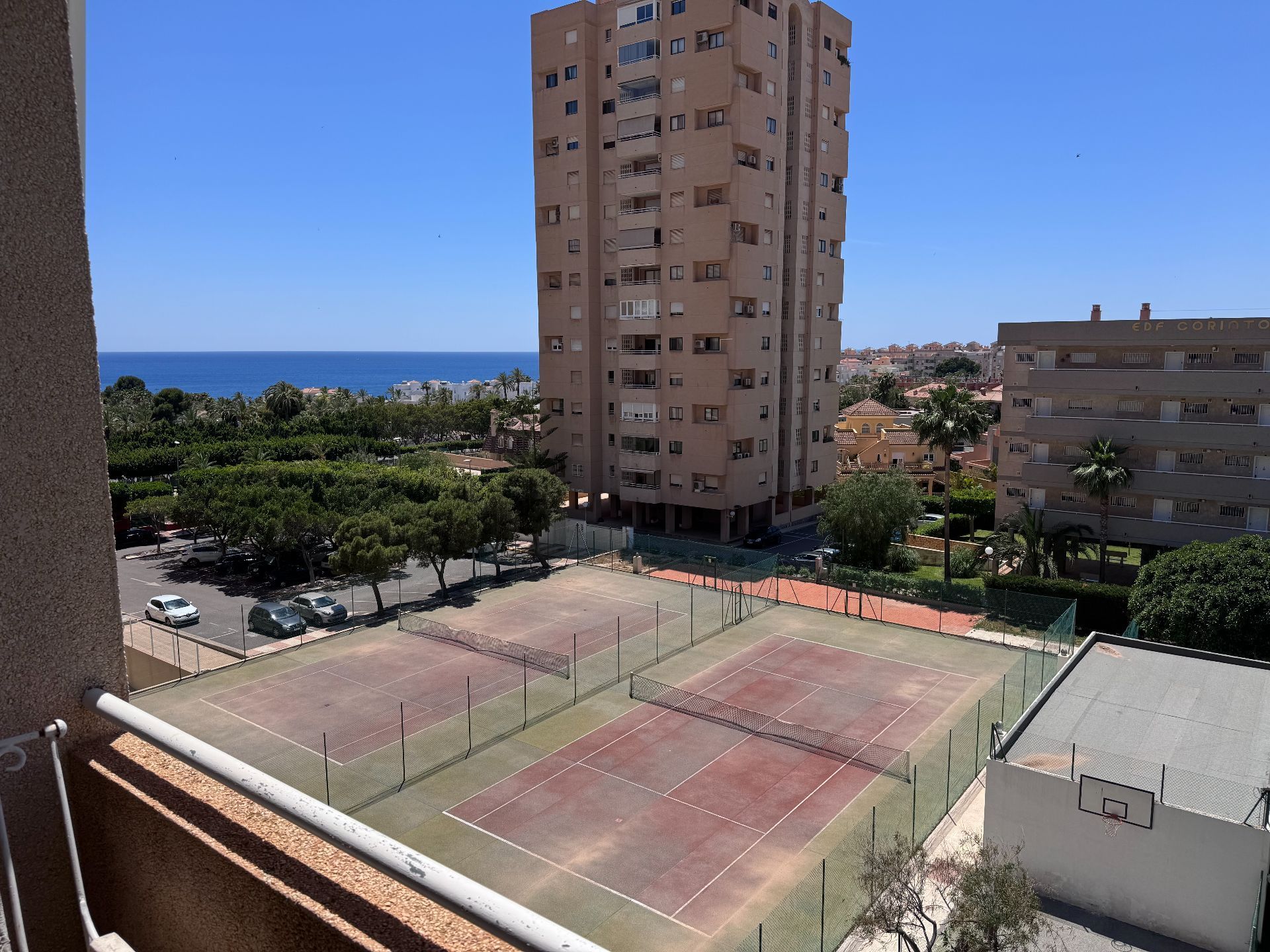 Vista exterior de Apartamento en venta en Roquetas de Mar con Aire acondicionado, Terraza y Piscina comunitaria