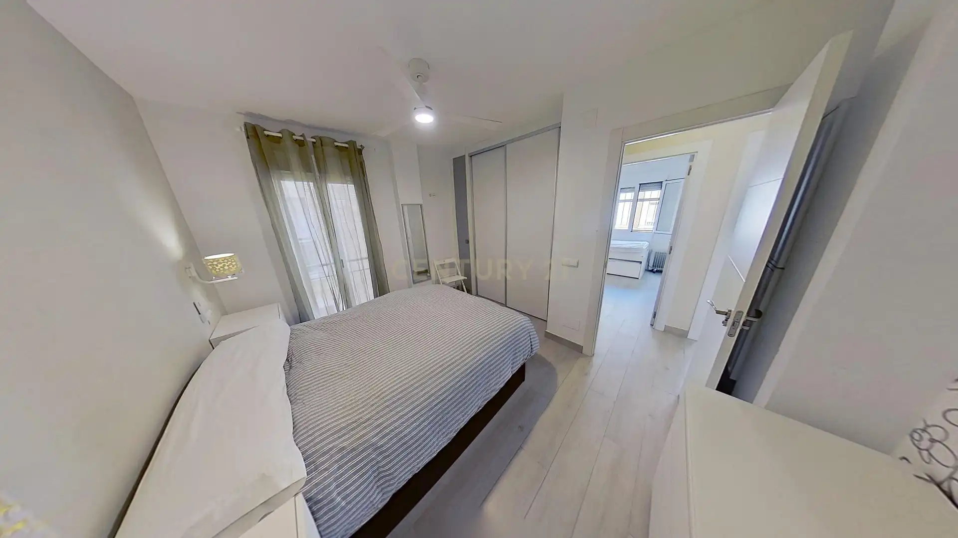 Habitación de Apartamento de alquiler en Málaga con Aire acondicionado, Horno y Lavadora
